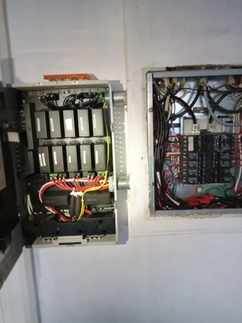 Electrical panel upgrade completed for Carbon Monoxide Detector Installation in Decatur